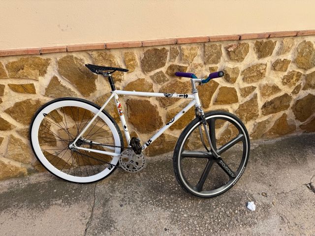 Bicicleta Fixie.