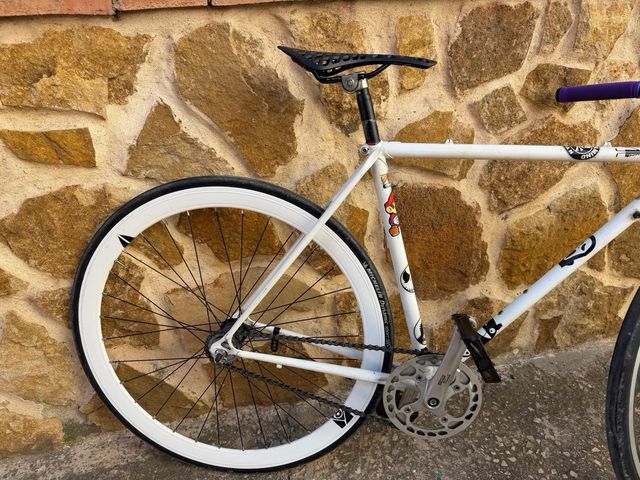 Bicicleta Fixie.