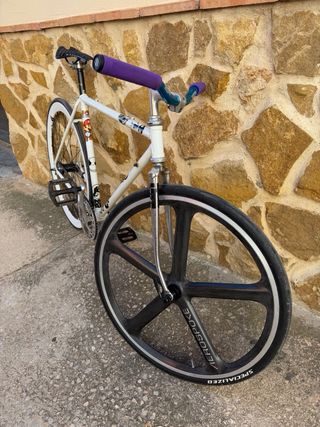 Bicicleta Fixie.