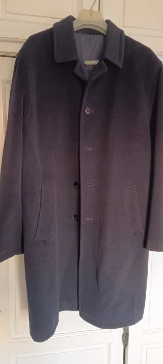 Chaqueta Duralan Lana y Poliéster Azul Marino