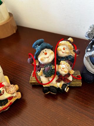 Set 15 Pezzi Decorazioni Natalizie