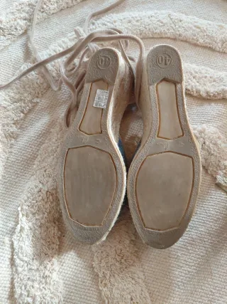 Sandalias Castañer Talla 40 Beige