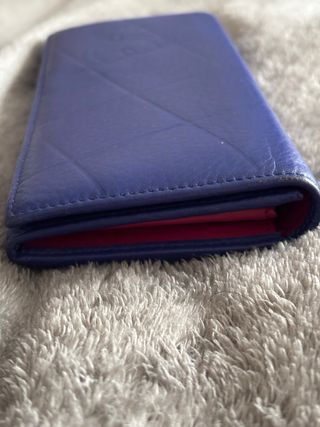 Cartera Purificación García Azul