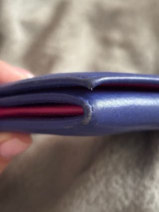 Cartera Purificación García Azul