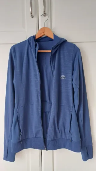 Sudadera con capucha Kalenji azul