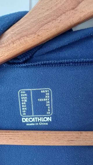 Sudadera con capucha Kalenji azul