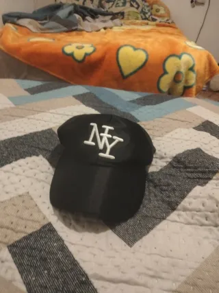 Gorra NY Negra y Blanca