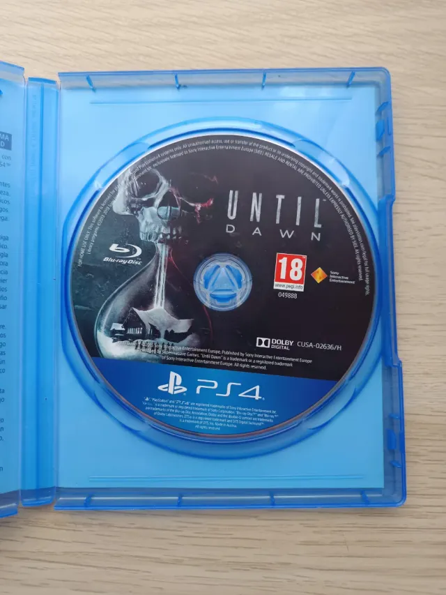 Until Dawn PS4 (PlayStation 4) Juego Terror