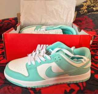 Nike Dunk Low Green Glow Teal/Blanco