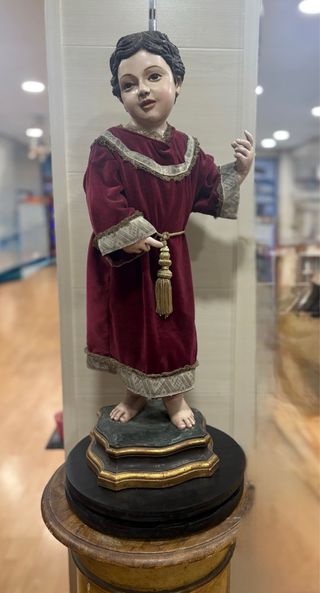 Niño Jesús Talla Madera 75cm