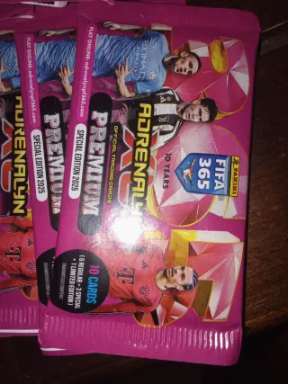 Sobres Cromos Adrenalyn XL Premium 2025