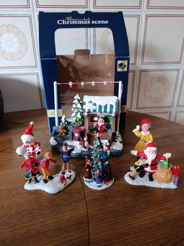 Decorações de Vila Natalina Iluminada