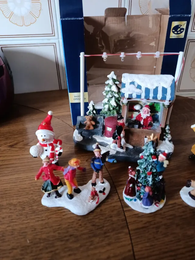 Decorações de Vila Natalina Iluminada