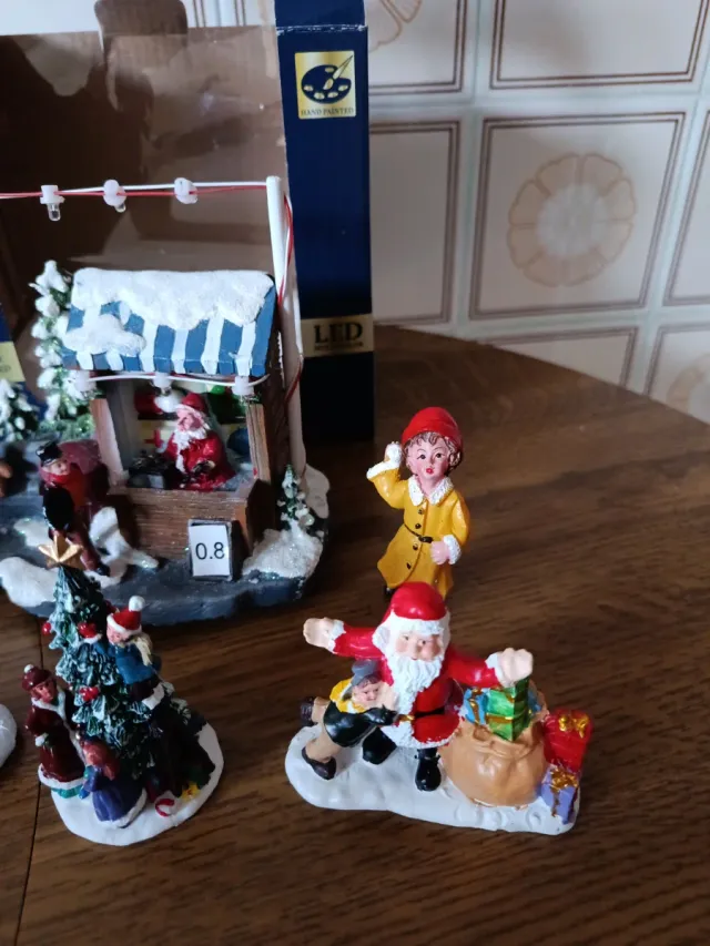 Decorações de Vila Natalina Iluminada