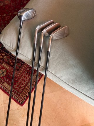 Juego de palos de golf con bolsa