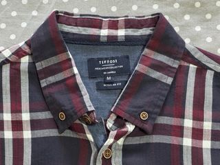 Camisa de cuadros Tiffosi