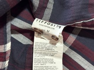 Camisa de cuadros Tiffosi