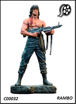 Figura Rambo Resina