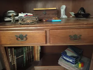 Mueble esquinero archivador madera