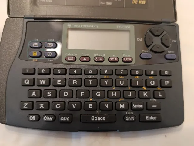 Agenda con calcolatrice Texas PS-6100