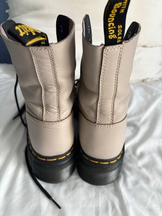 Botas Dr. Martens Beige/Negro