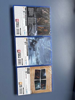 Pack 3 Juegos PS5: God of War, Uncharted, The Last