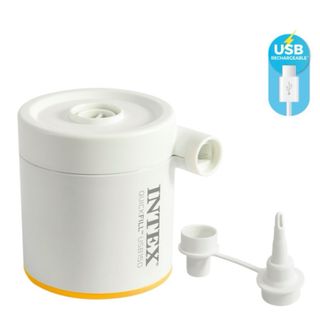 Colchón individual Intex con hinchador