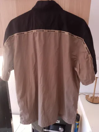Camisa Harley Davidson Talla L Negra/Beige