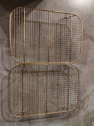 Freidora doble de acero inoxidable