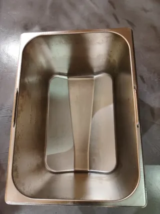 Freidora doble de acero inoxidable