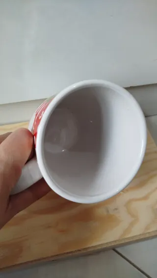 Tazza Natale Fiocchi Rossi