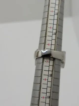 Anillo Plata Nácar y Circonitas