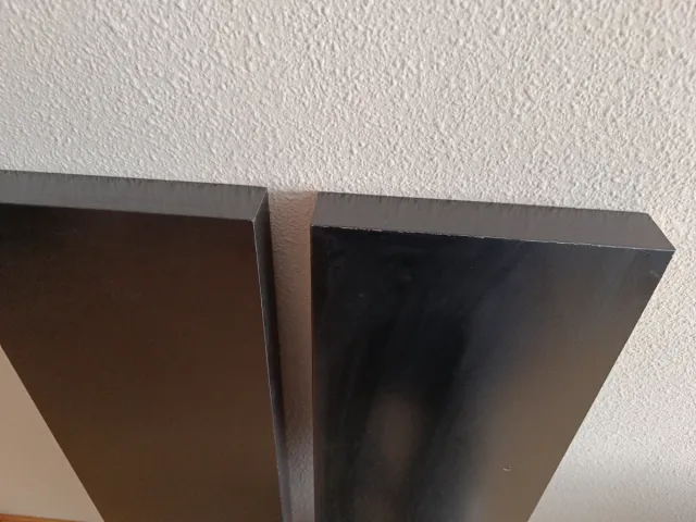 2 Baldas Madera Negra