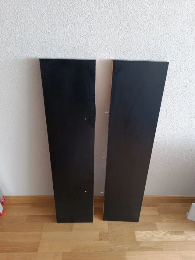 2 Baldas Madera Negra