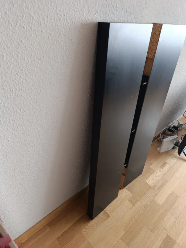 2 Baldas Madera Negra