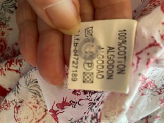 Camisa Algodón Estampada Manga Larga