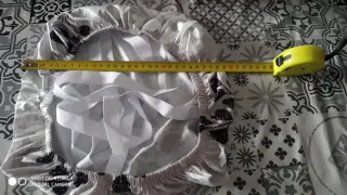 Fundas para sillas grises y blancas