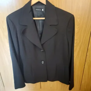 Chaqueta Negra Mujer New Saks Woman.