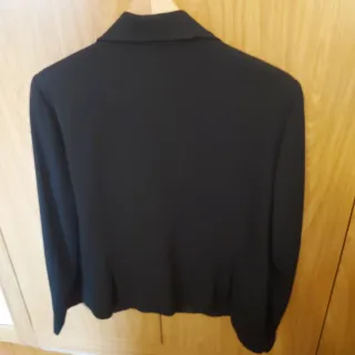 Chaqueta Negra Mujer New Saks Woman.