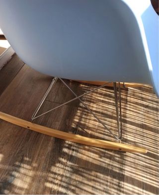 Mecedora Lactancia Azul