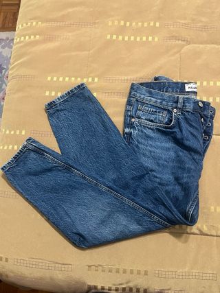 Calças de ganga Pull&Bear azuis