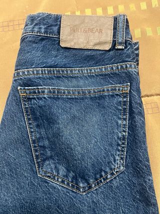 Calças de ganga Pull&Bear azuis