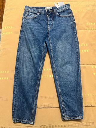 Calças de ganga Pull&Bear azuis