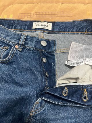 Calças de ganga Pull&Bear azuis