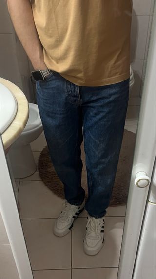 Calças de ganga Pull&Bear azuis