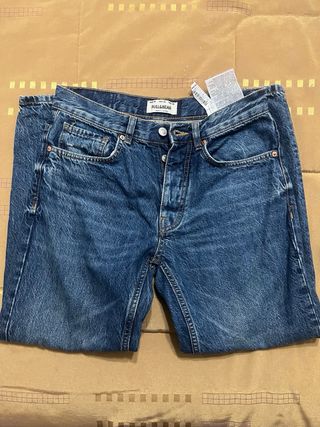 Calças de ganga Pull&Bear azuis