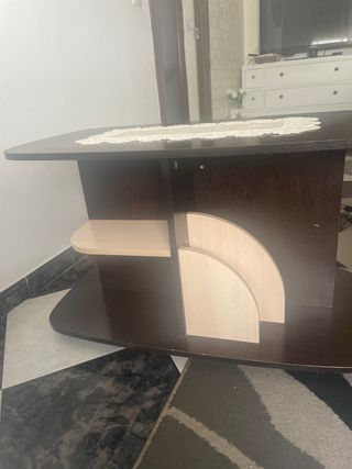 Mesa de centro moderna madera