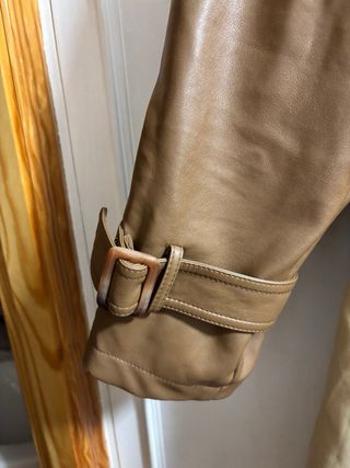 Gabardina Beige y Marrón