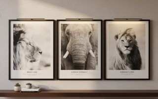 Láminas Decorativas Serengeti (Set de 3)