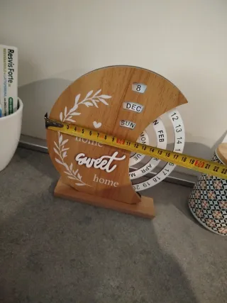 Calendario da tavolo Home Sweet Home